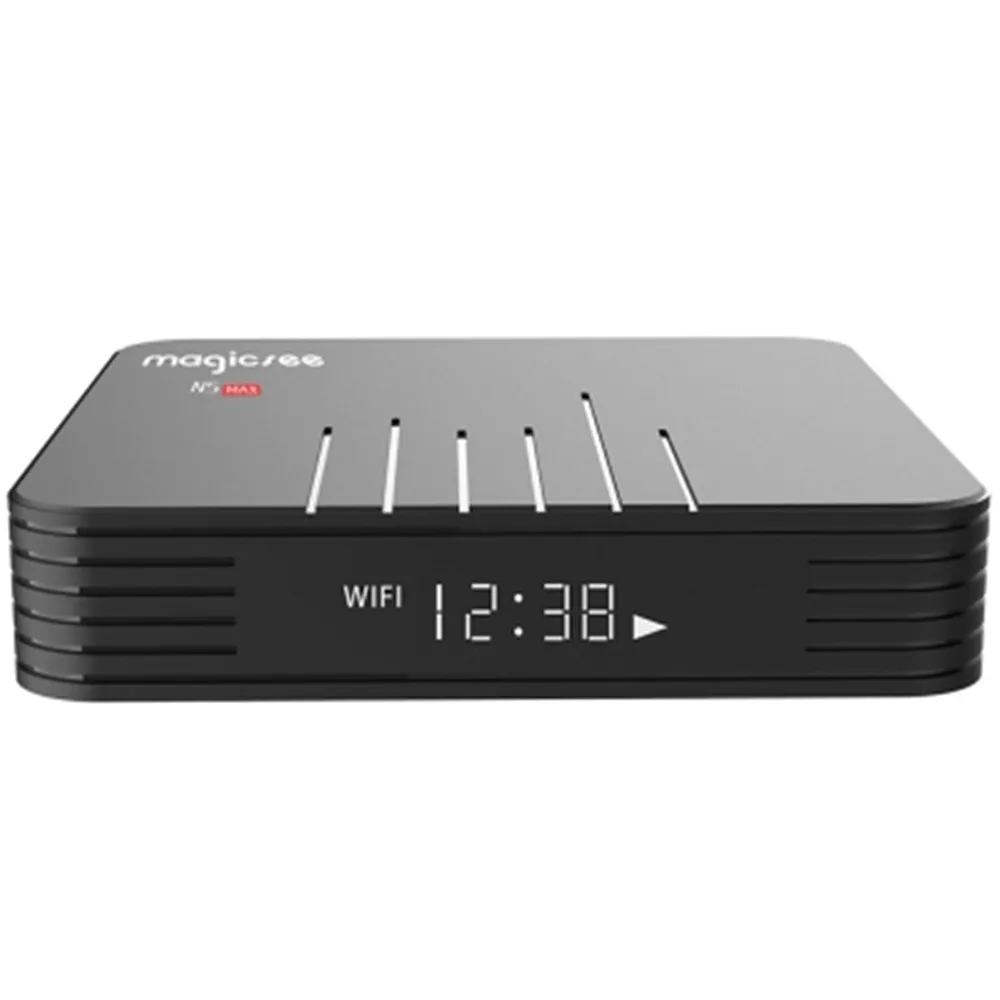 Новейшая MAGICSEE N5 Max Android 8 1 ТВ Box Amlogic S905X2 4 Гб оперативной памяти 32 встроенной