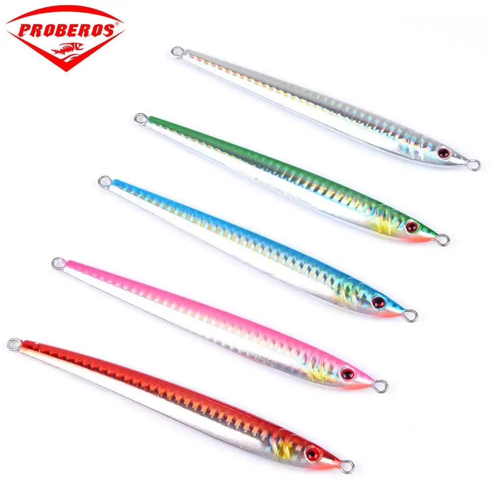 

1pcs Artificial Hard Plastic Fishing Baits Jip Fishing Lures Squid Shape Jigging Fly Fishing Lure Metal Bait Tackle 60g/12cm