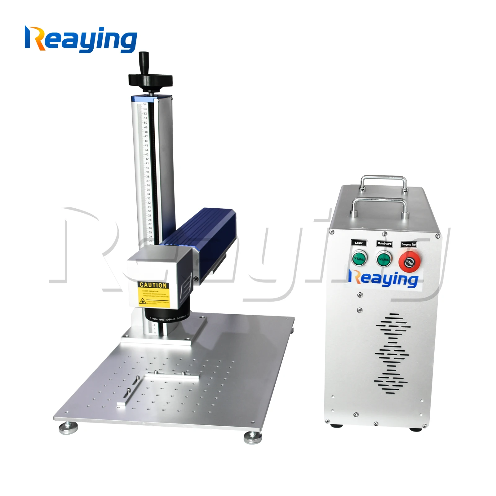 30 Вт сплит волоконная лазерная маркировочная машина металлическая