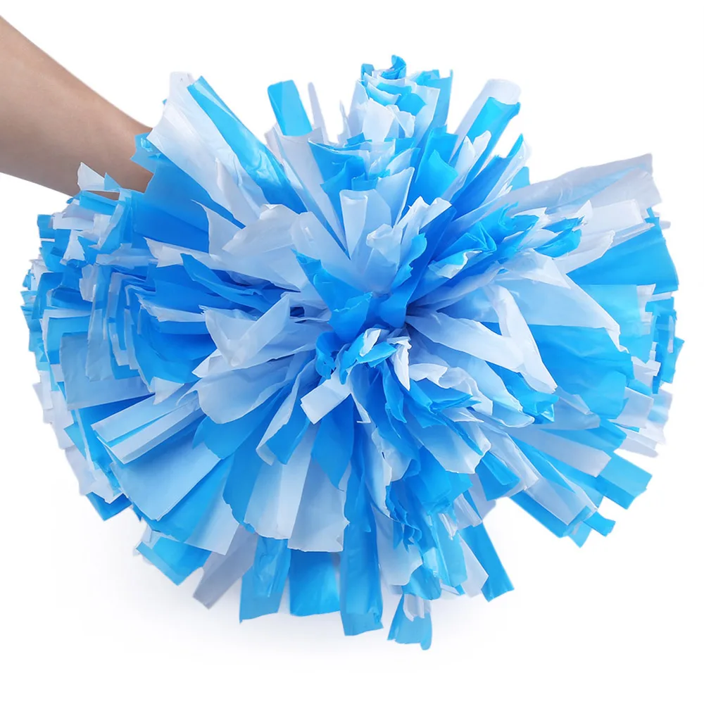 Красочный пластиковый Pom Poms игра черлидер веселый помпон для спорта