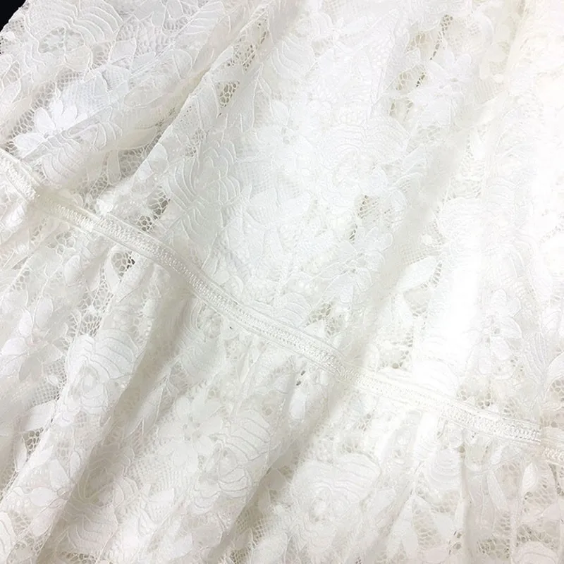 2020 Lace Teenage Dress Kids Girl Long Sleeves White Black Baby Girls Wedding Children Clothes Spring Autumn Flower | Детская одежда и