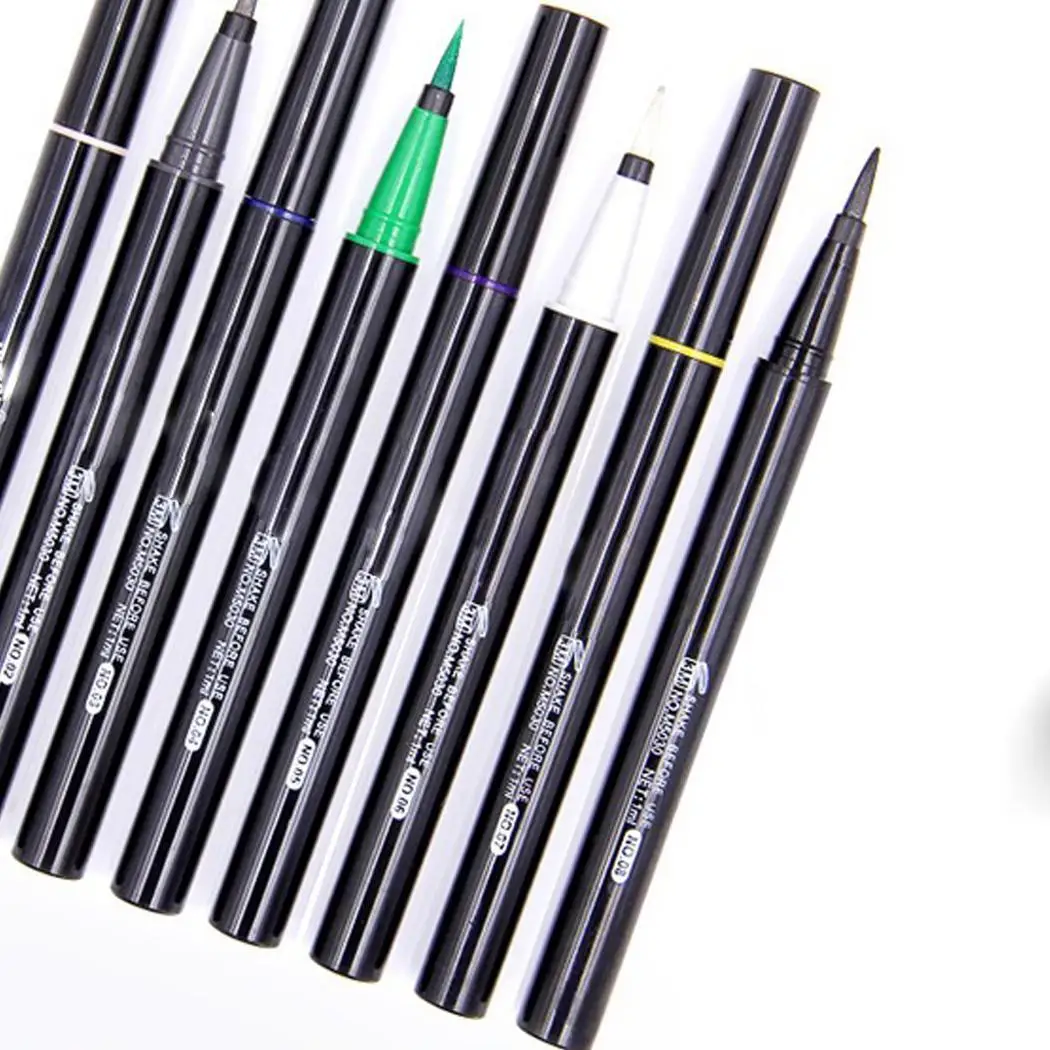 Косметика для красоты, долговременная водостойкая жидкая подводка для глаз "Unisex" для всех типов кожи, 16,1 г. Наносится повседневно.