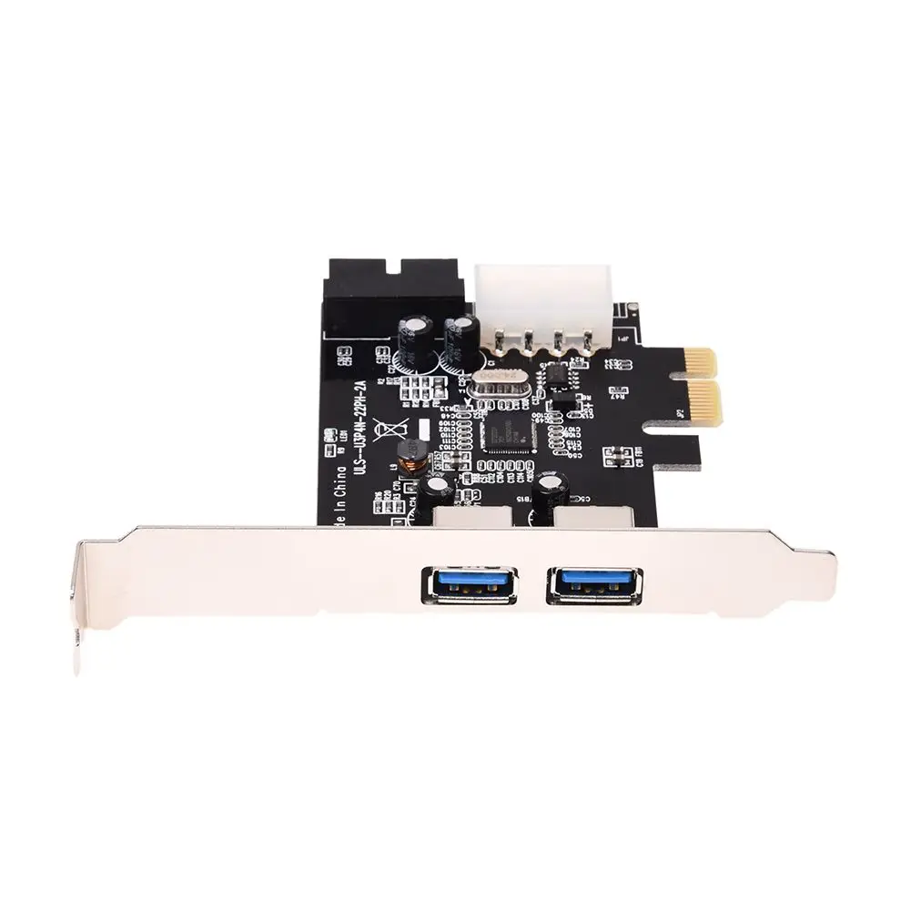 Супер Скоростной 2-портовый USB 3 0 PCI-E PCI Express 19-контактный USB3.0 15-контактный SATA разъем