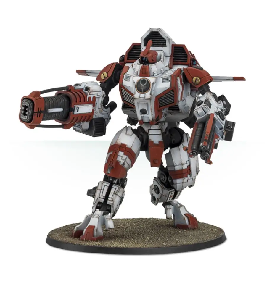 Tau XV109 Y'vahra Battlesuit |