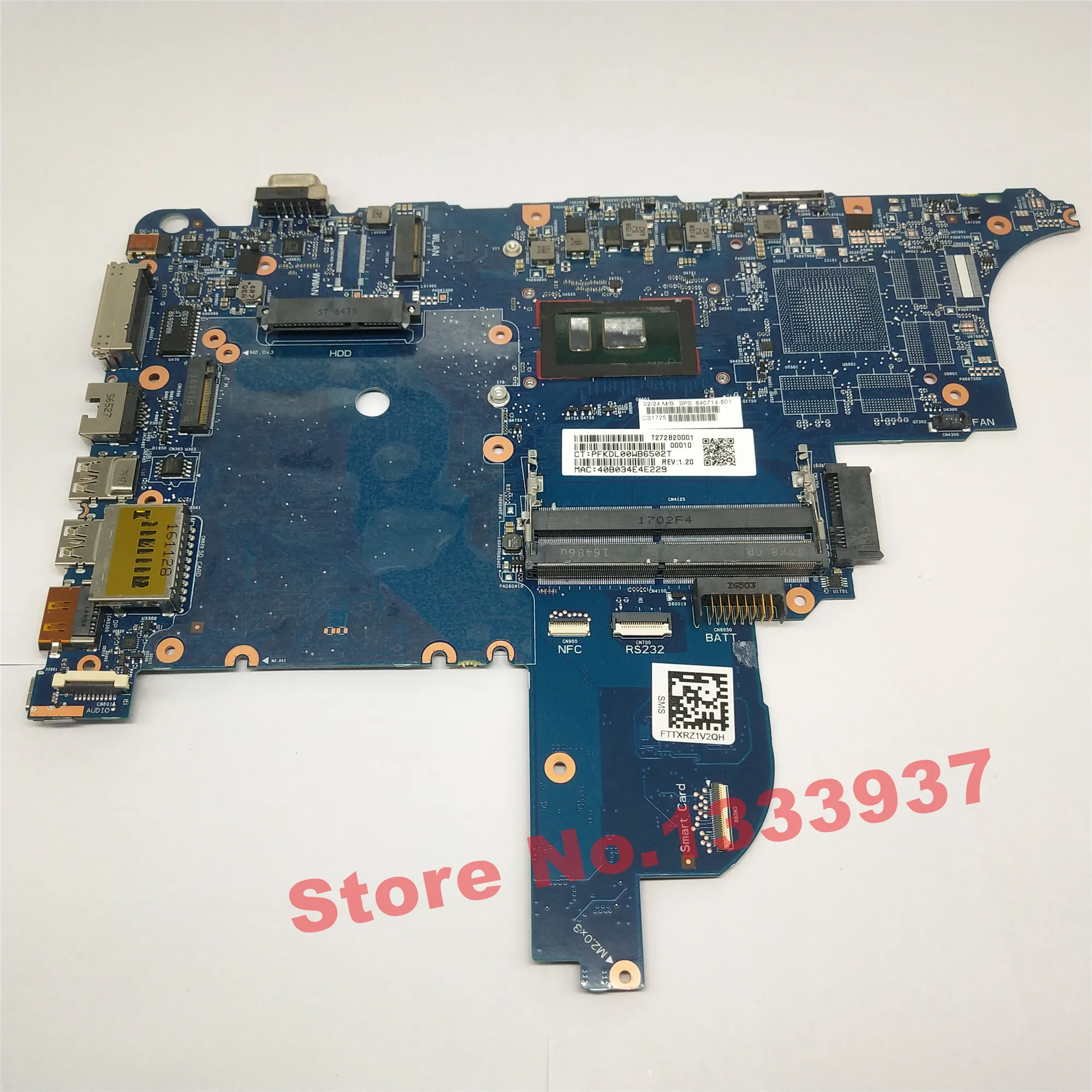 Материнская плата 840714 601 501 для ноутбука HP ProBook 640 G2 650 g2 материнская