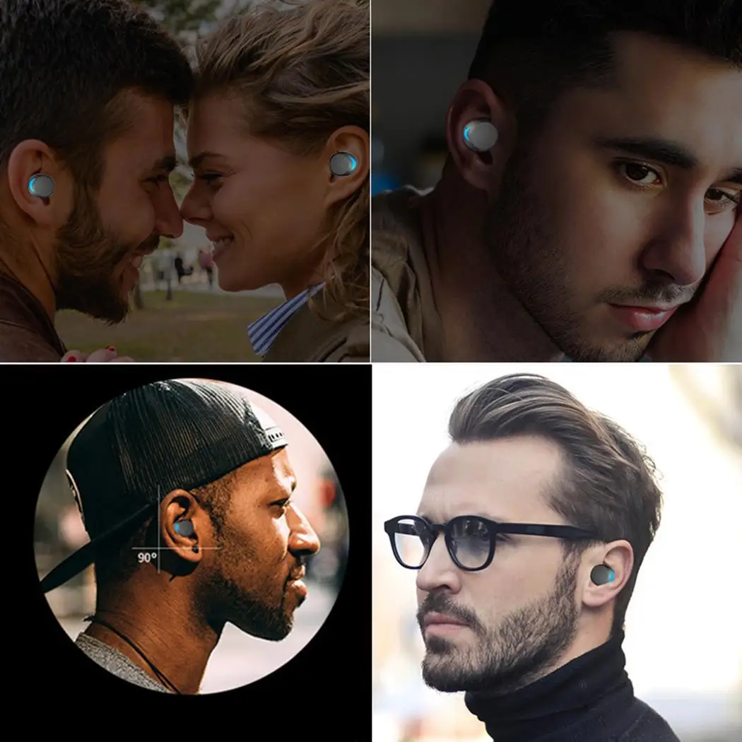 Сенсорная Мини Беспроводная bluetooth гарнитура стерео наушники с защитой от пота и