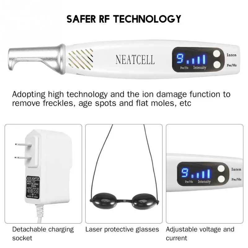 Профессиональная машинка карандаш для удаления татуировок на пикосекундной