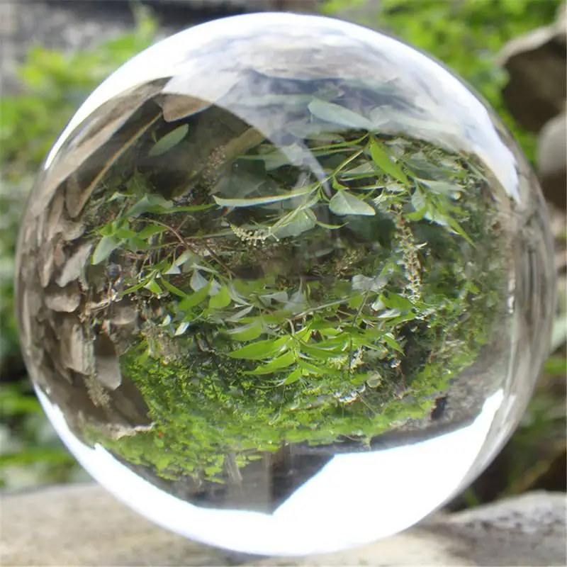 Креативный хрустальный шар прозрачные линзы орнамент FengShui Глобус divination