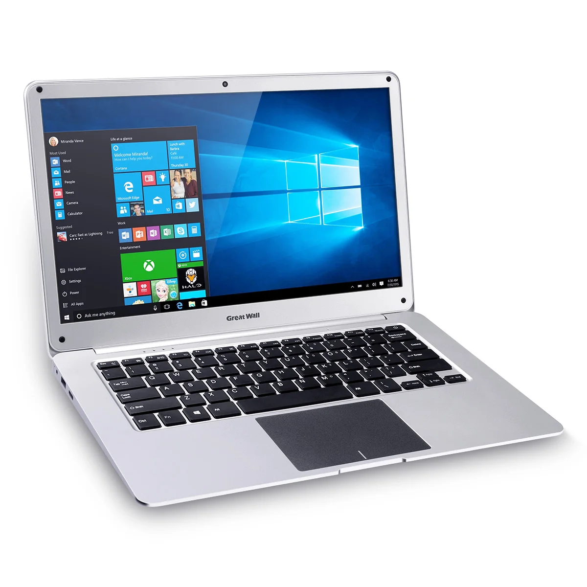 Великой китайской стены 14 дюймов ноутбуки Windows 10 Intel Celeron N3350 2 4 GHz GB 64 37 W долгое