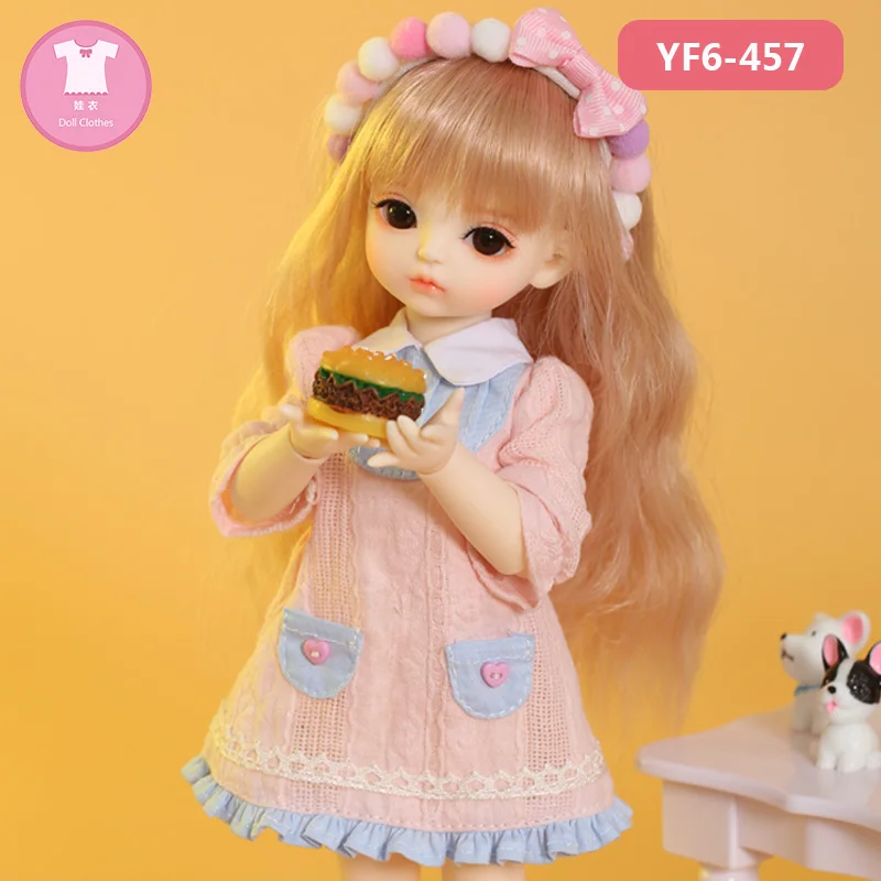 BJD одежда 1/6 кукла Boby в китайском стиле ретро с коротким рукавом органная юбка