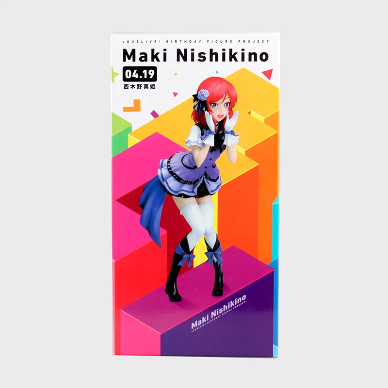 Фигурка из мультфильма Love Live проект на день рождения Maki Nishikino японская аниме