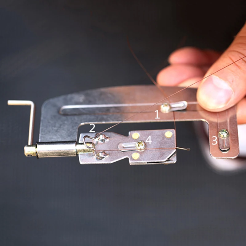 1 шт. полуавтоматический рыболовный крючок из нержавеющей стали инструмент для