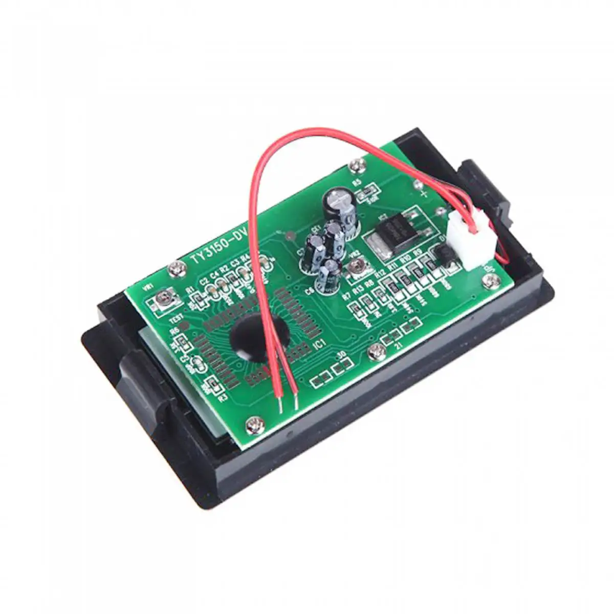 

DC 7.5-20V LCD Voltage Tester Digital Display Voltmeter Digital LCD DC Voltage Meter Blue Backlight Instrument Meter Tool