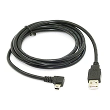 Aabb-мини-usb B Тип 5pin мужской прямоугольный 90 градусов к USB 2,0 Мужской кабель для передачи данных 1,8 м