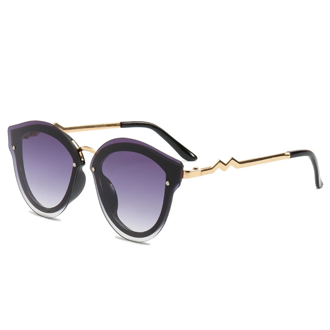 Fashion Glitter Cat Eye Sunglasses UV400 Cateye Women Vintage Gradient Shade Glasses Female Luxury Eyewear Oculos | Аксессуары для