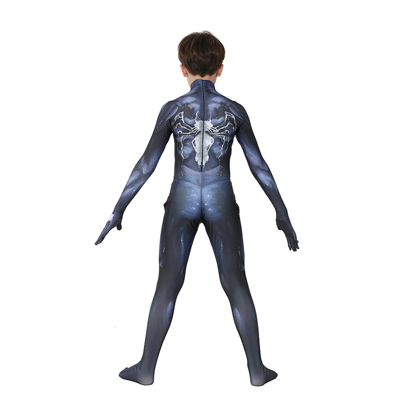 Детские костюмы Marvel Symbiote Spider Boy облегающие Зентаи карнавальный костюм для