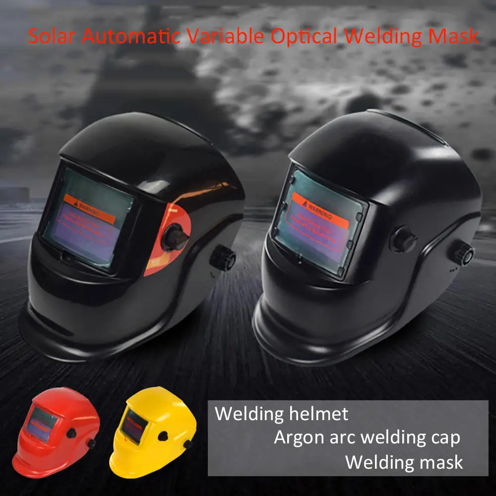 

Solar Automatic Welding Mask Automatic Welding Shield Argon Arc Welding Cap Welding Helmet