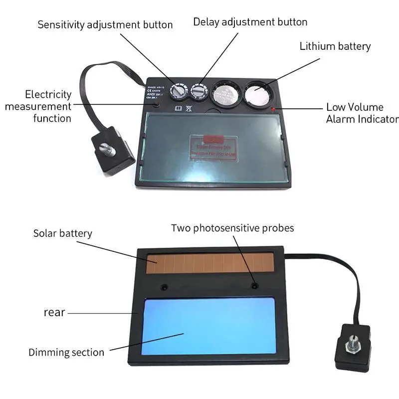 

Solar Energy Auto Darkening Welding Tools Filter Lens With Grind Polish Function For The Welding Mask Welder Cuting Tools