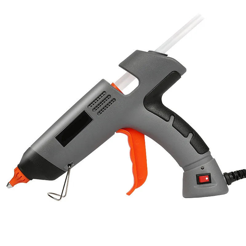 

New 100W 110V-240V Multi-purpose Hot Melt Glue Tool Electric Heat Tool With 10pcs 16.8cm Glue Sticks For Manual DIY