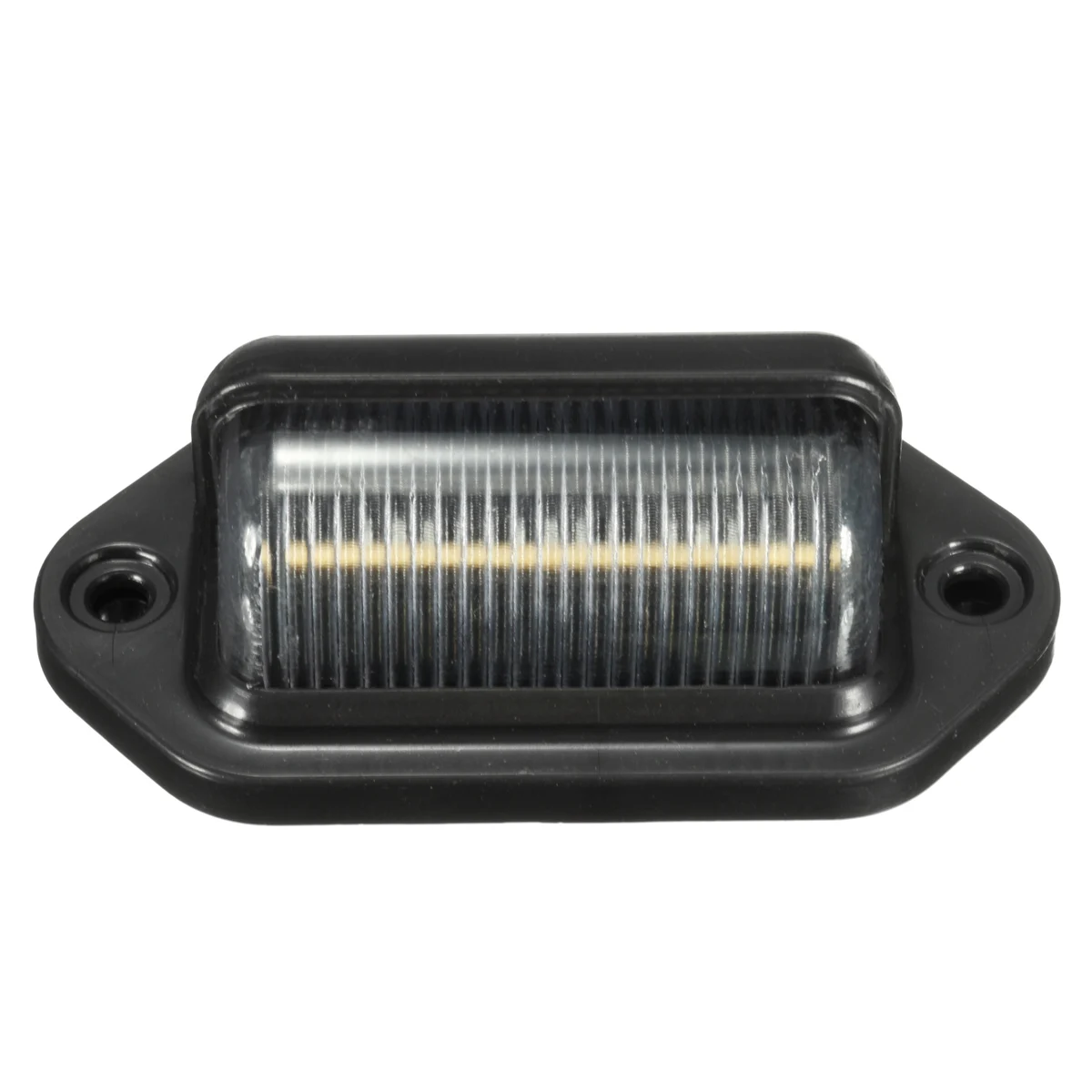 12V 6 LED номерной знак свет прицеп грузовик Белый ABS пластик|Система освещения для