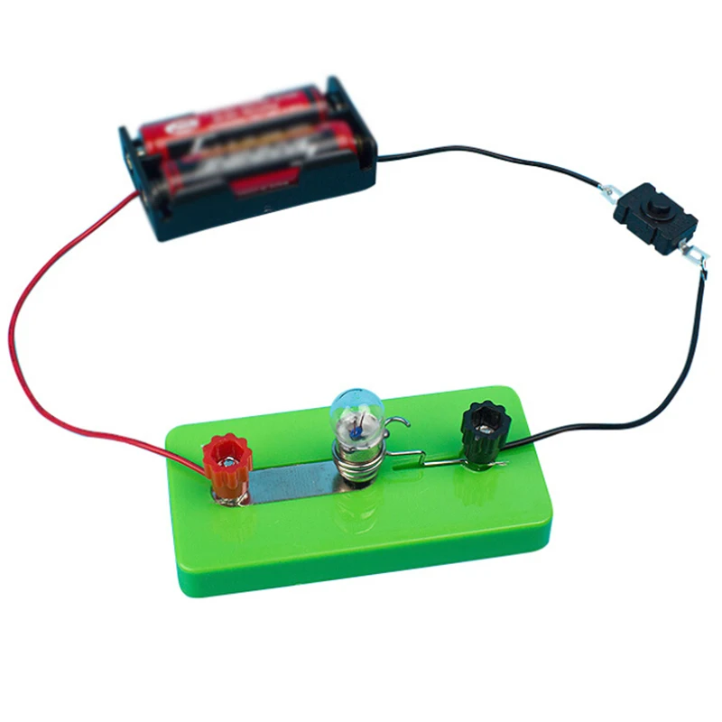 Набор для обучения электрической цепи Детская школьная игрушка изучения света