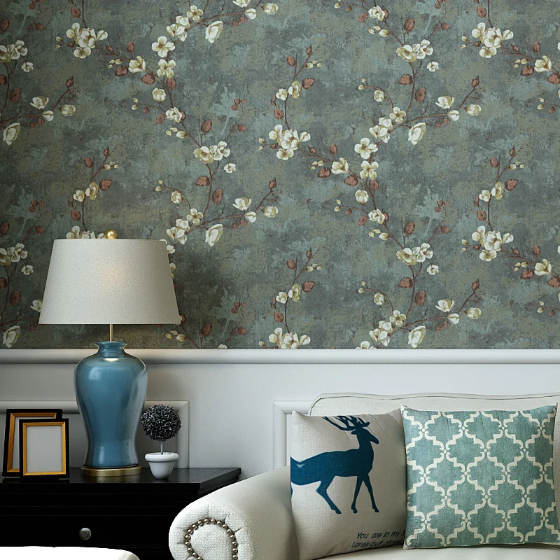 Рисунок 4 - Американские винтажные обои в стиле