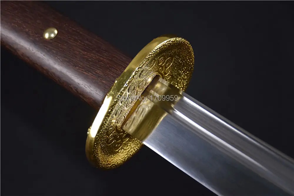 Китайский KungFu Broadsword Dao меч полный Tang T1095 Высокоуглеродистая сталь острый династии