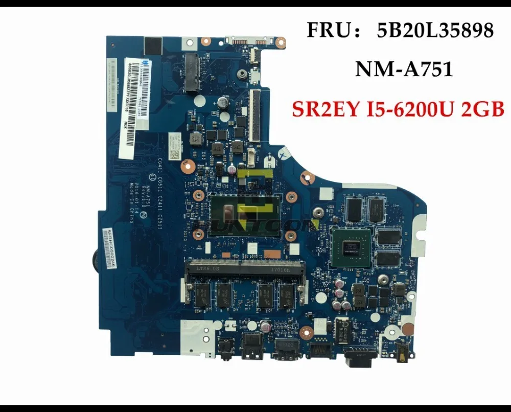Оригинальная модель для ноутбука Lenovo 310 15ISK материнская плата FRU:5B20L35898 SR2EY 2 Гб DDR4