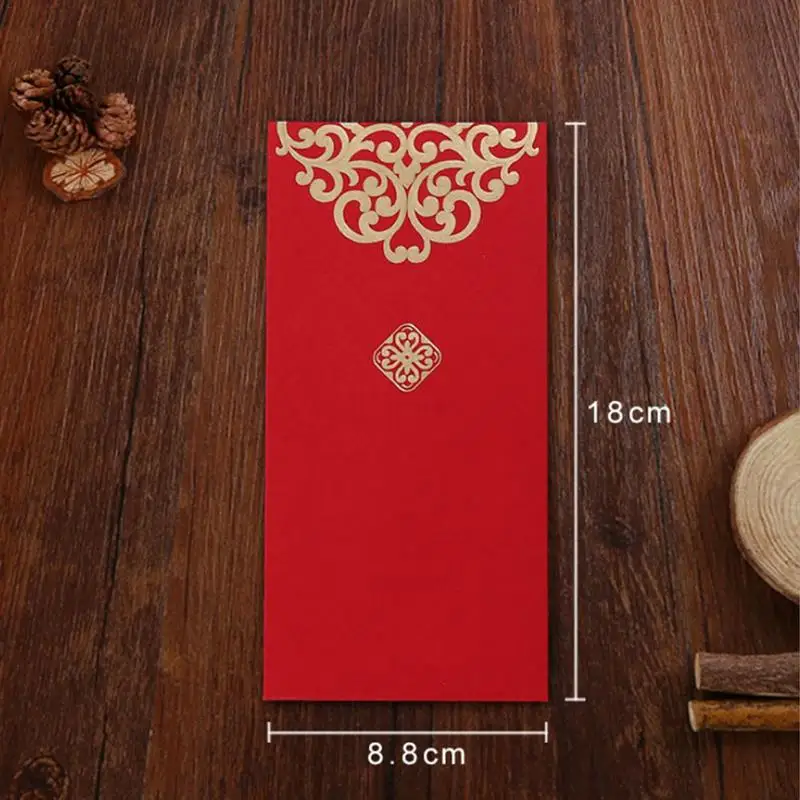 

pcsset hot sale Red Envelope 2019 Chinese New Year Red Pocket gift Envelope fast shipping size 88 18 cm positive