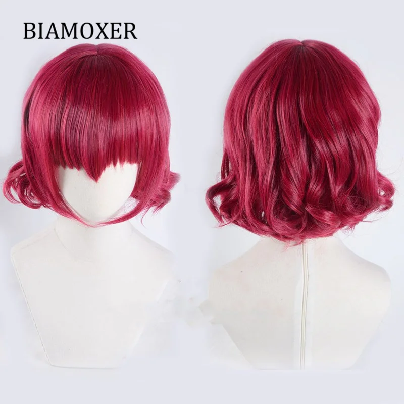 Akatsuki No Yona Wig Of The Dawn серьги в стиле волнистый парик для косплея + Кепка на Хэллоуин |