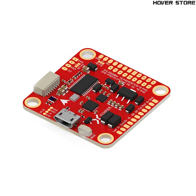 Контроллер Foxeer F722 AIO F7 с двумя полетами STM32F722RGT6 встроенный двойной гироскоп MPU6000 и