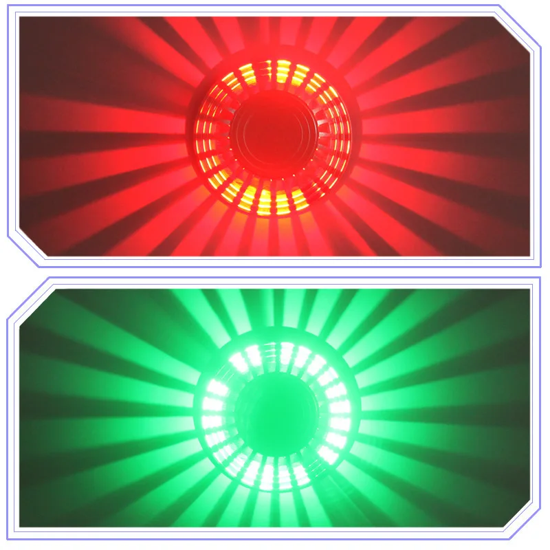 Цветной Rgb светильник с дистанционным управлением алюминиевая настенная лампа в