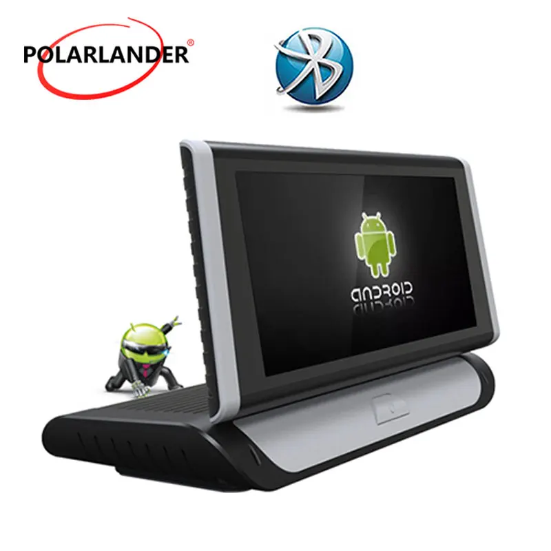 1280*400 8 дюймовая камера с двойным объективом Bluetooth видеорегистратор DVR