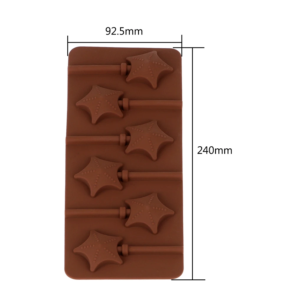 Форма для леденцов силиконовая форма жестких конфет с пластиковым стержнем