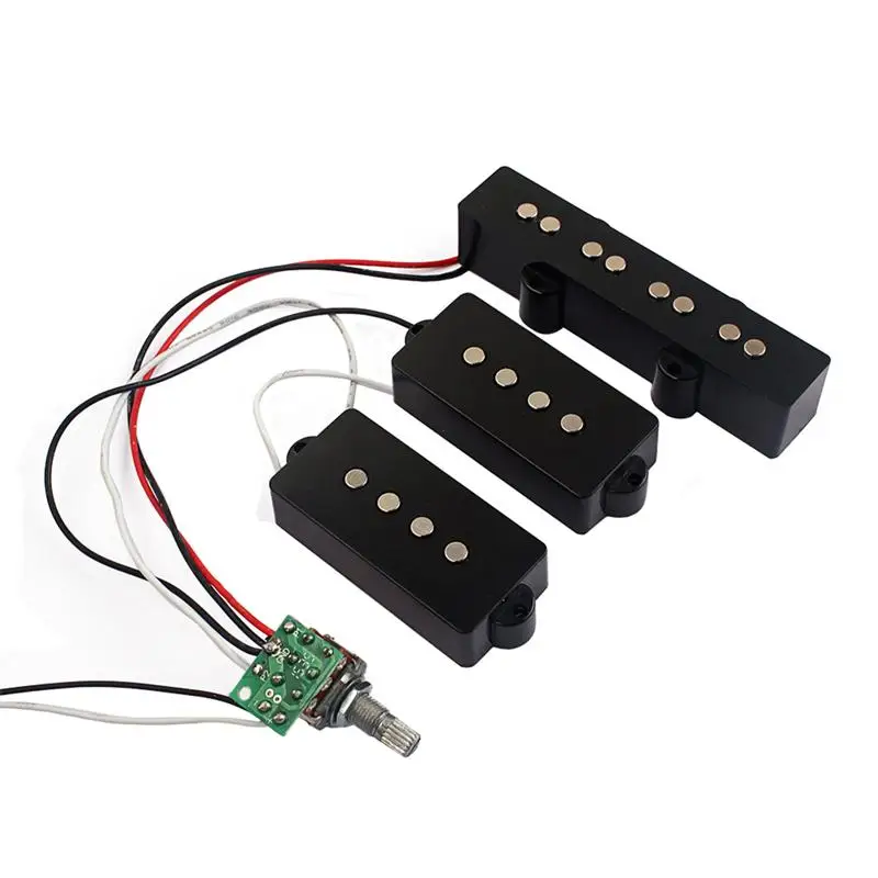 3 полосный эквалайзер Эквалайзер предусилитель цепи бас гитара тон контроль жгут