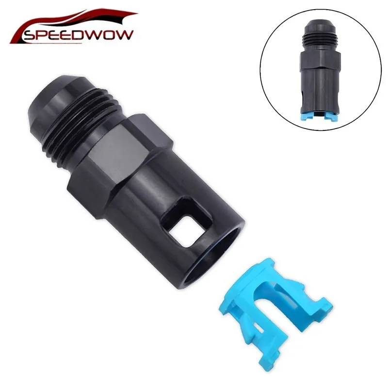 SPEEDWOW алюминиевый 3/8 &quotЖенский к AN8 мужской SAE прямой быстроразъемный нажимной EFI