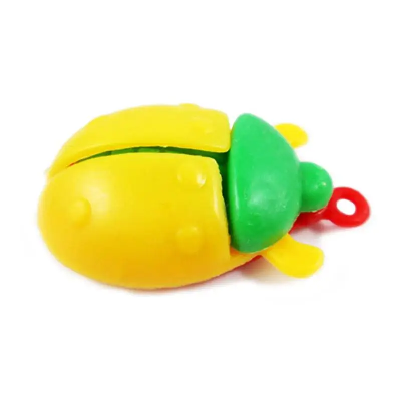 5/100pcs Mini Plastic Ladybug Model Toys Small Insects Pendant Cute Animal For Children Wings Can Open | Игрушки и хобби