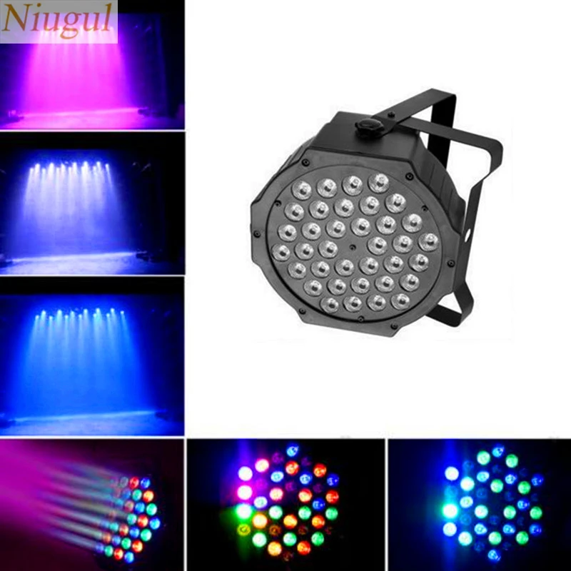 36X3 Вт светодиодный Par Светильник DJ RGB s Wash Disco светильник DMX512 Контроллер эффект для