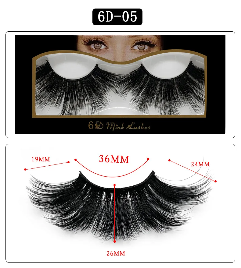Handmade reusable 6D mink lashes thick natural look long fake plastic cotton stalk 10 styles available 300pairs/lot DHL | Красота и