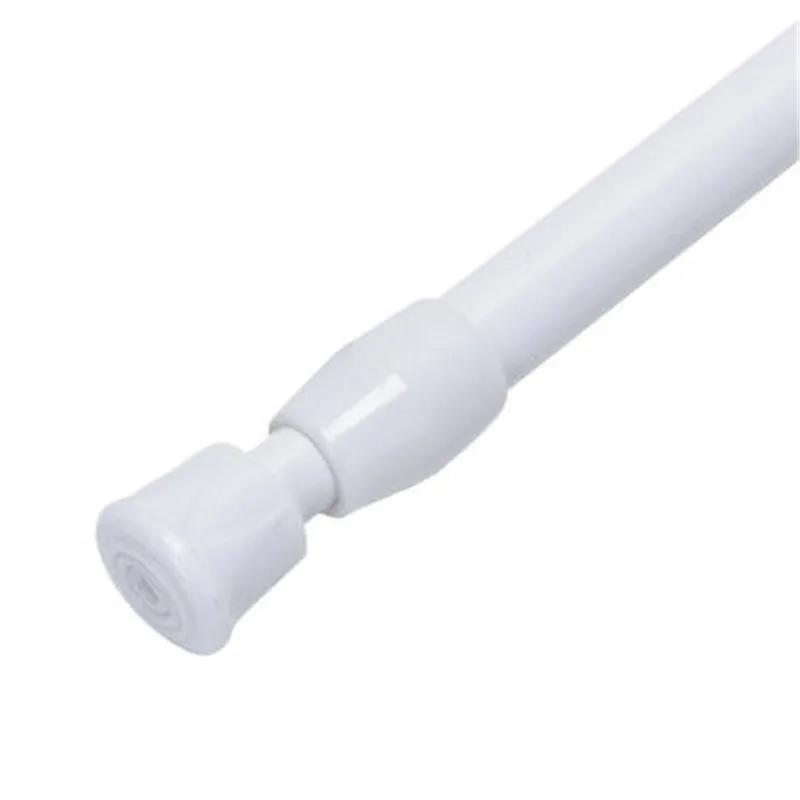 High Quality 2019 Home Useful Extendable Telescopic Spring Net Voile Tension Curtain Rail Loaded Rod AU Curtains rods |