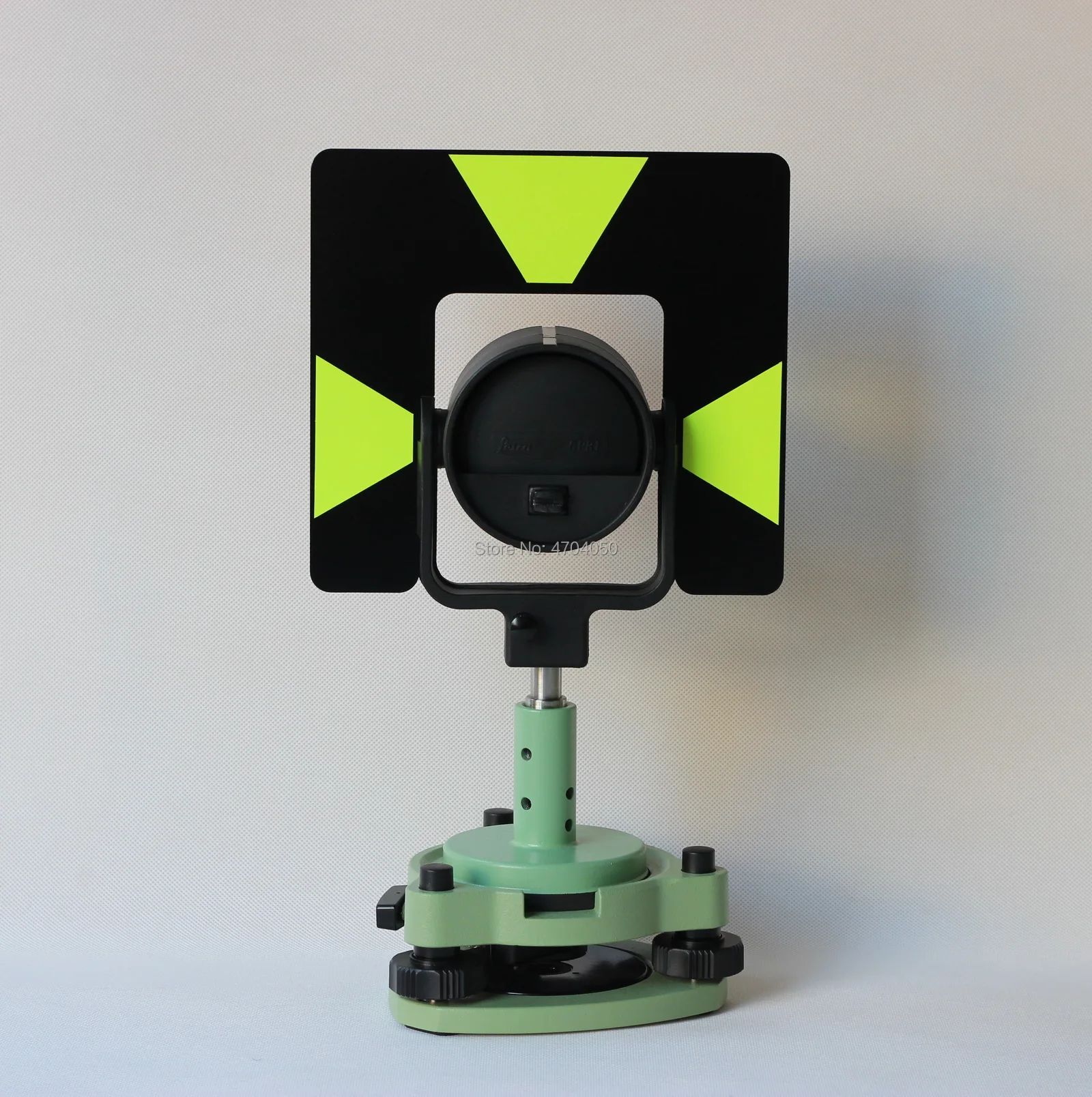 Абсолютно новый металлический черный цвет Одиночная призма с зеленым трибрахом