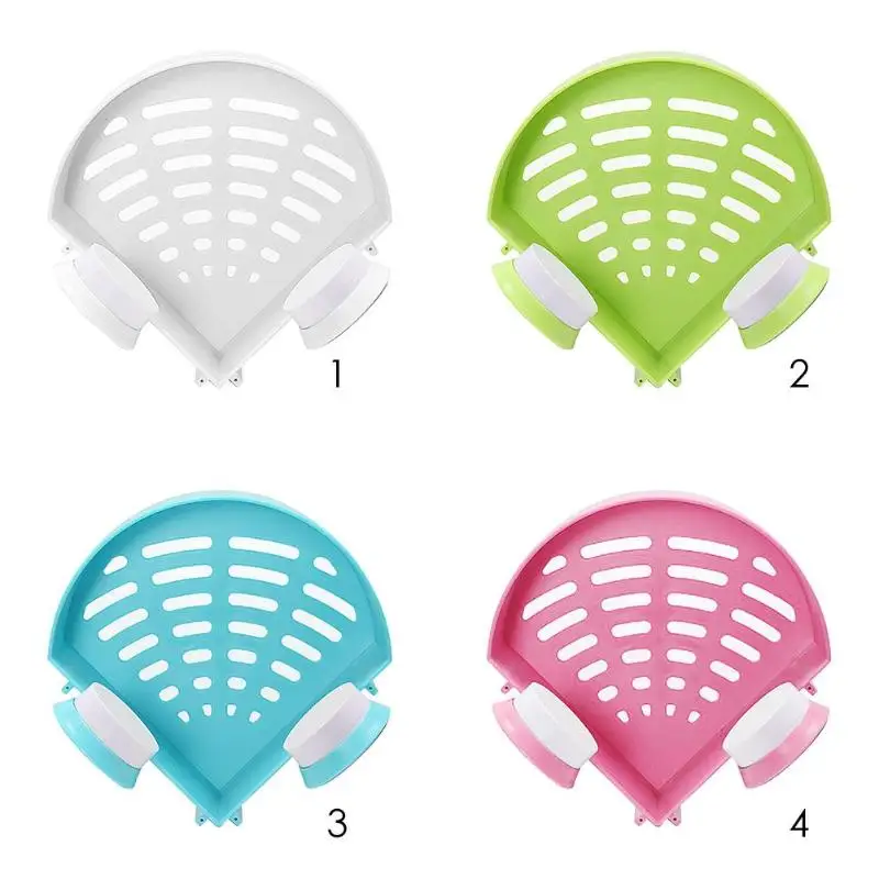 Ванная комната угловой треугольник настенный косметический держатель Полка