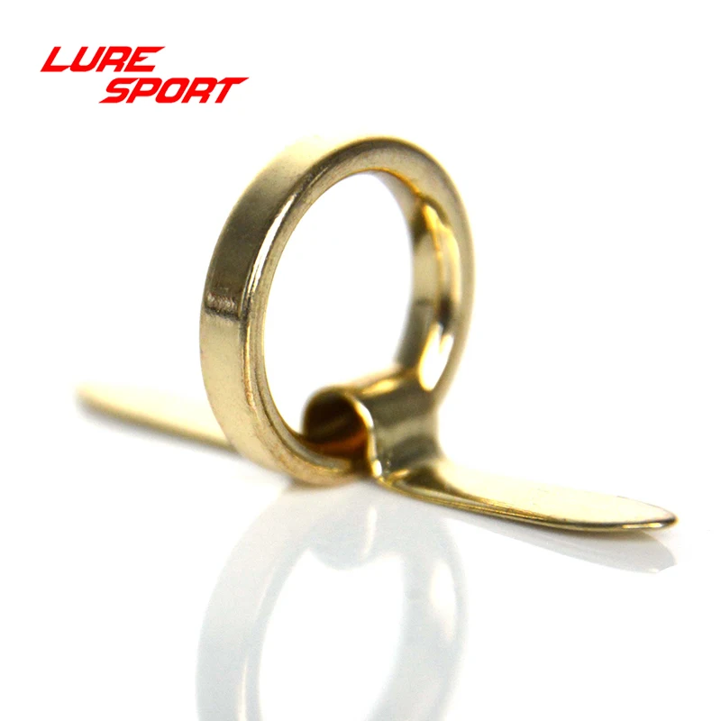 LURESPORT 6 шт. стальное кольцо избегающее потери рыболовная удочка строительный