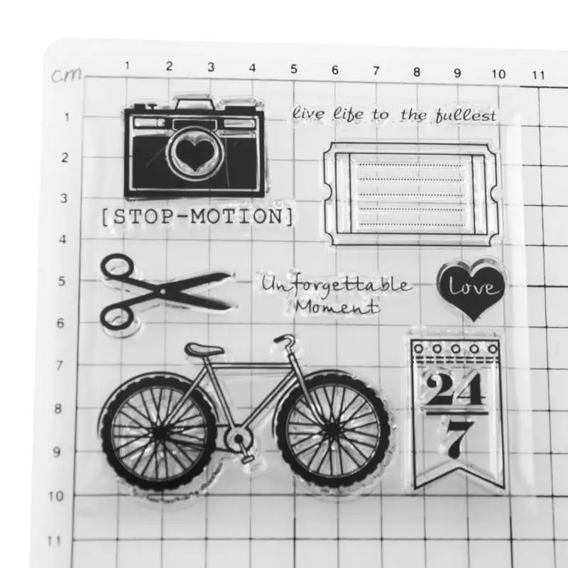 Силиконовые прозрачные печати штампы для DIY скрапбукинга фотоальбом
