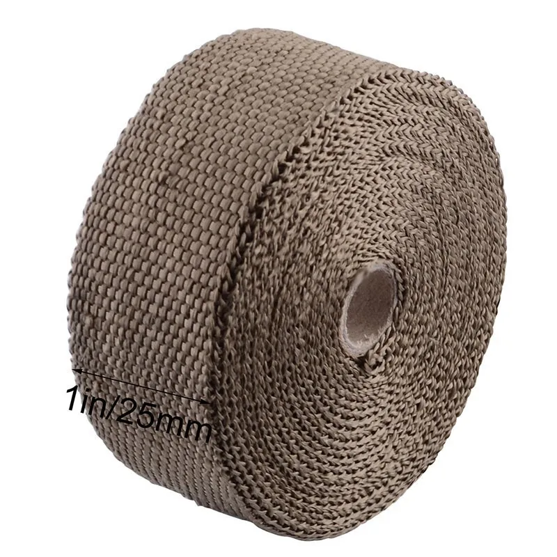 Автомобильный 10-метровый выхлопной трубы термостойкая Стекловолоконная обмотка