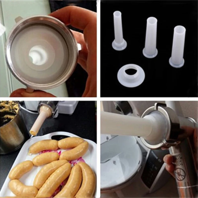 3 шт./компл. приспособление для набивки колбасок пищевая мясорубка кухонный