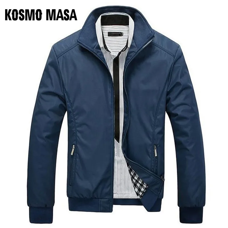 Мужская куртка с принтом KOSMO повседневная приталенная весна 2019 MJ0081 | одежда