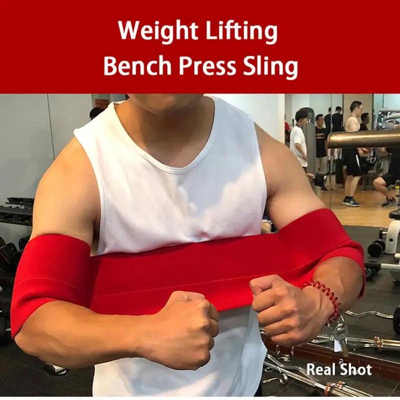 Bench Press Slingshot Gym Supplies Weightlifting Elbow Guard to Protect Elbows with Correct Force High-Elasticity Supports | Спорт и