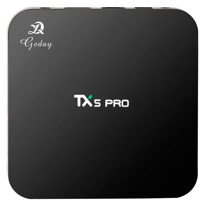 ZEEPIN DYQ TX5 Pro Android Smart ТВ Box 2G DDR3 Оперативная память 16G Встроенная Amlogic S905X H.265 2 4 5 8G Wi-Fi 0