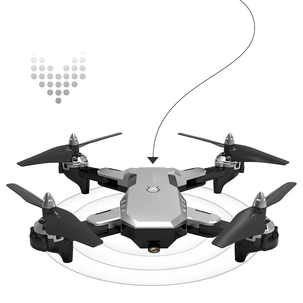 CS 7 2 4 Ghz g сенсор складной мини Радиоуправляемый квадрокоптер Дрон HD камера Wifi FPV
